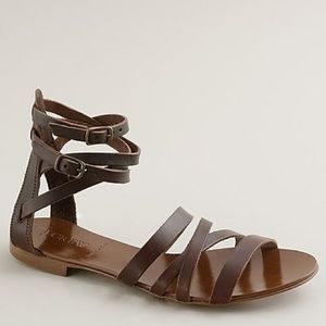 J.Crew Deseree Leather Gladiator